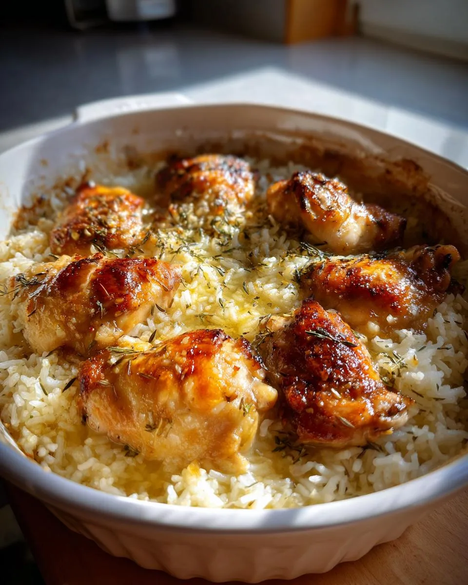 No Peek Chicken and Rice - detail 4