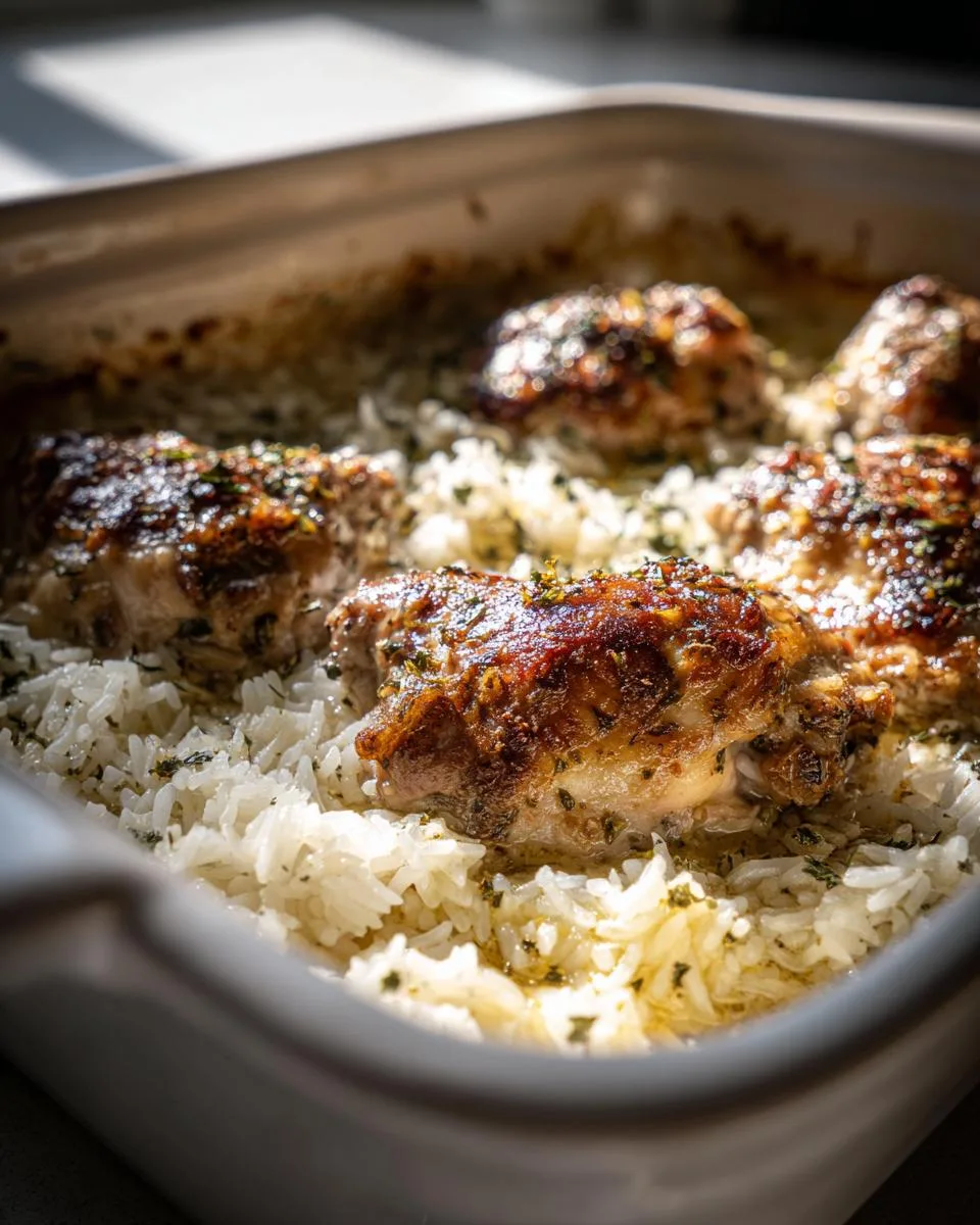No Peek Chicken and Rice - detail 5