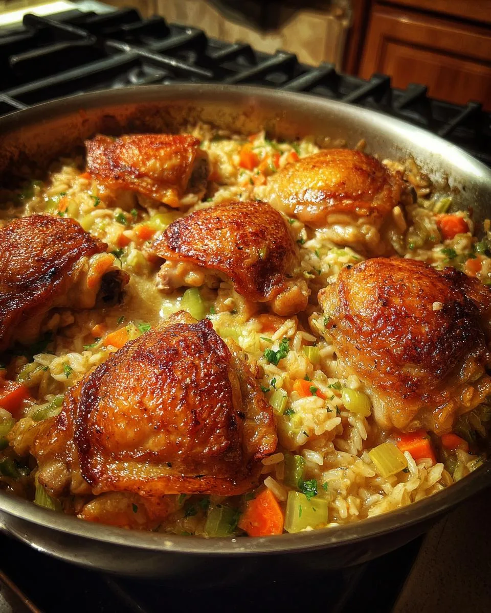 One Pan Chicken and Rice Casserole - detail 5