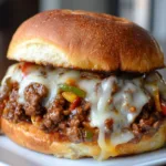Philly Cheesesteak Sloppy Joes