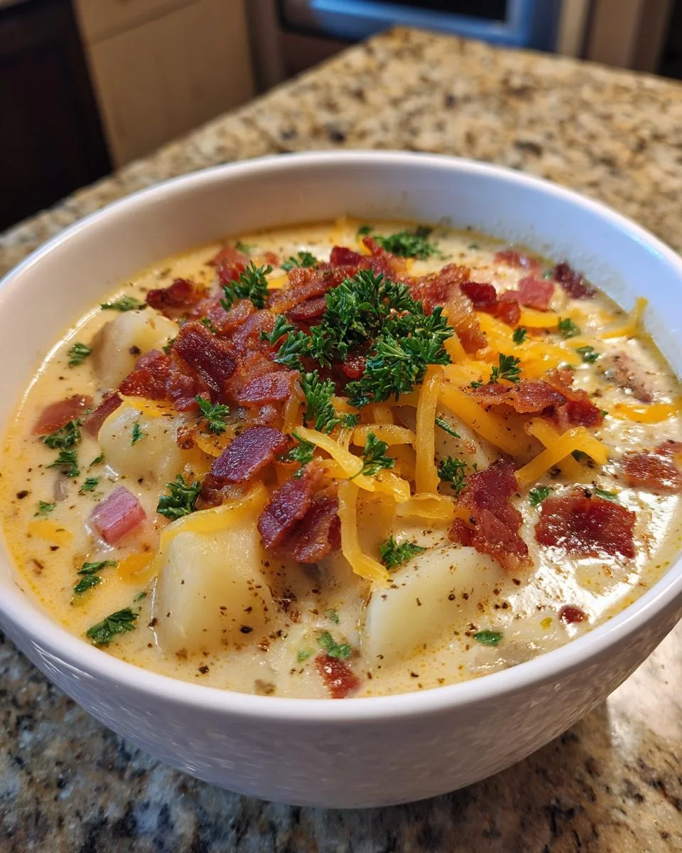Pioneer Woman Potato Soup - detail 3
