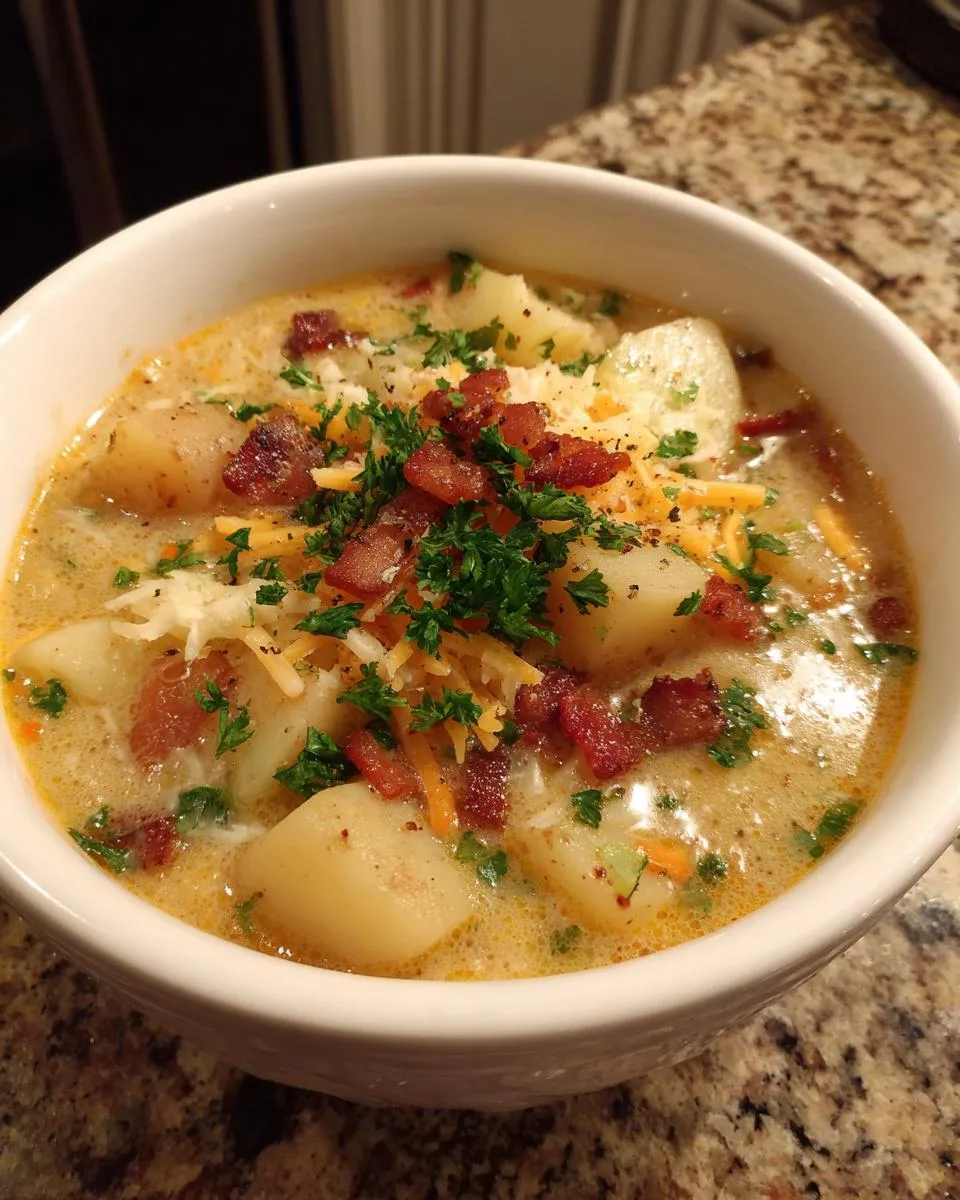 Pioneer Woman Potato Soup - detail 5