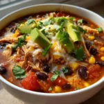 Protein-Packed Chicken Taco Soup
