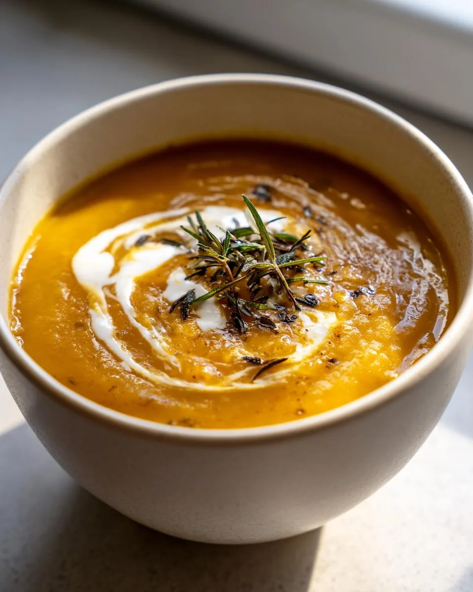 Roasted Vegetable Soup - detail 1