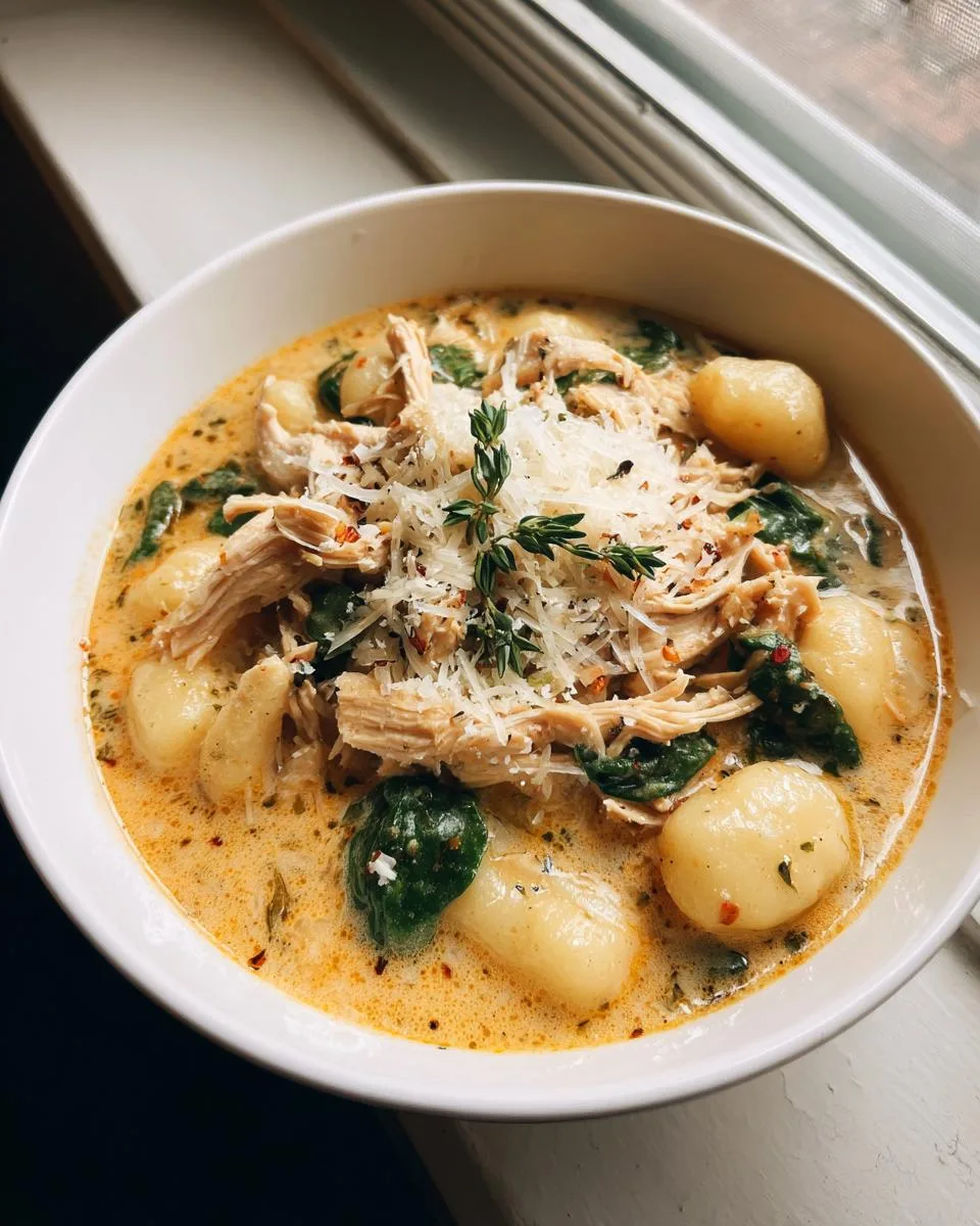 Rotisserie Chicken Gnocchi Soup - detail 4