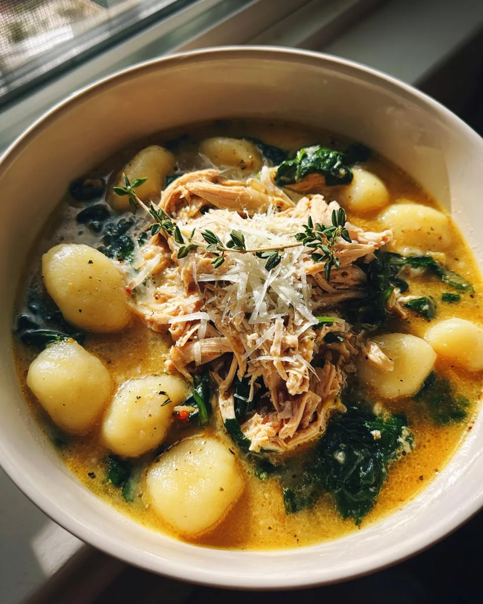 Rotisserie Chicken Gnocchi Soup - detail 5