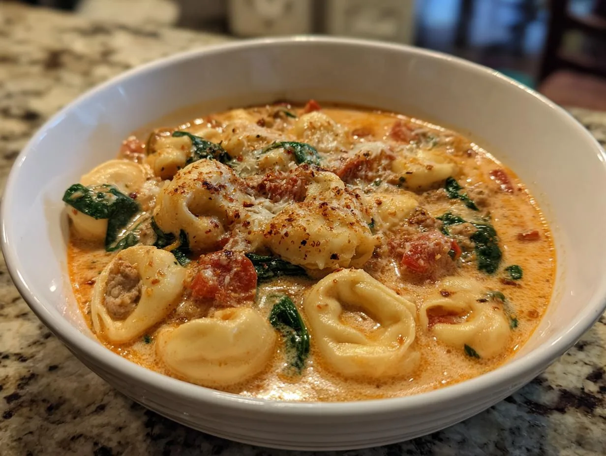 Magical Sausage And Tortellini Soup Recipe in Just 40 Minutes