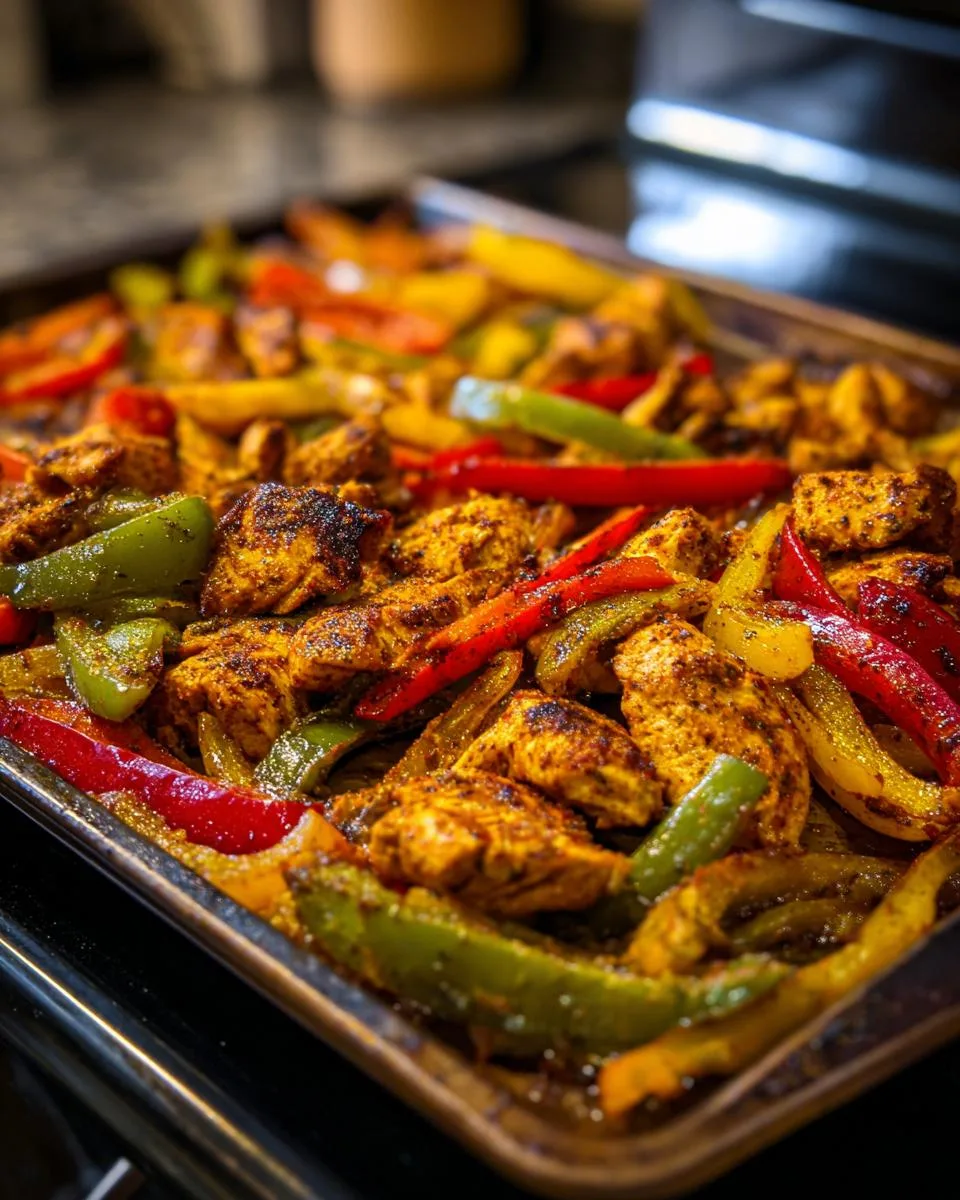 Sheet Pan Chicken Fajitas - detail 2