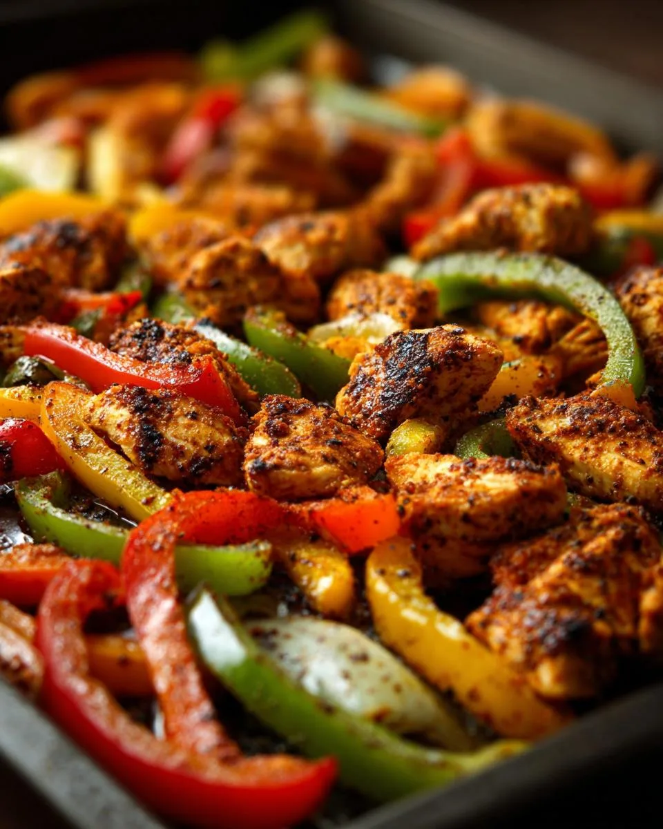 Sheet Pan Chicken Fajitas - detail 6