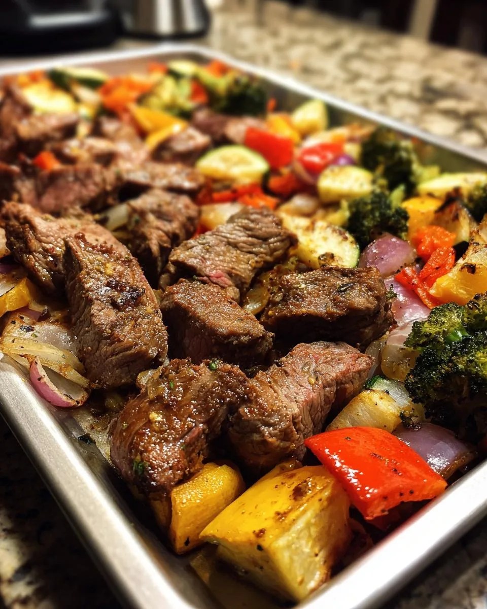 Sheet Pan Steak Recipe - detail 1