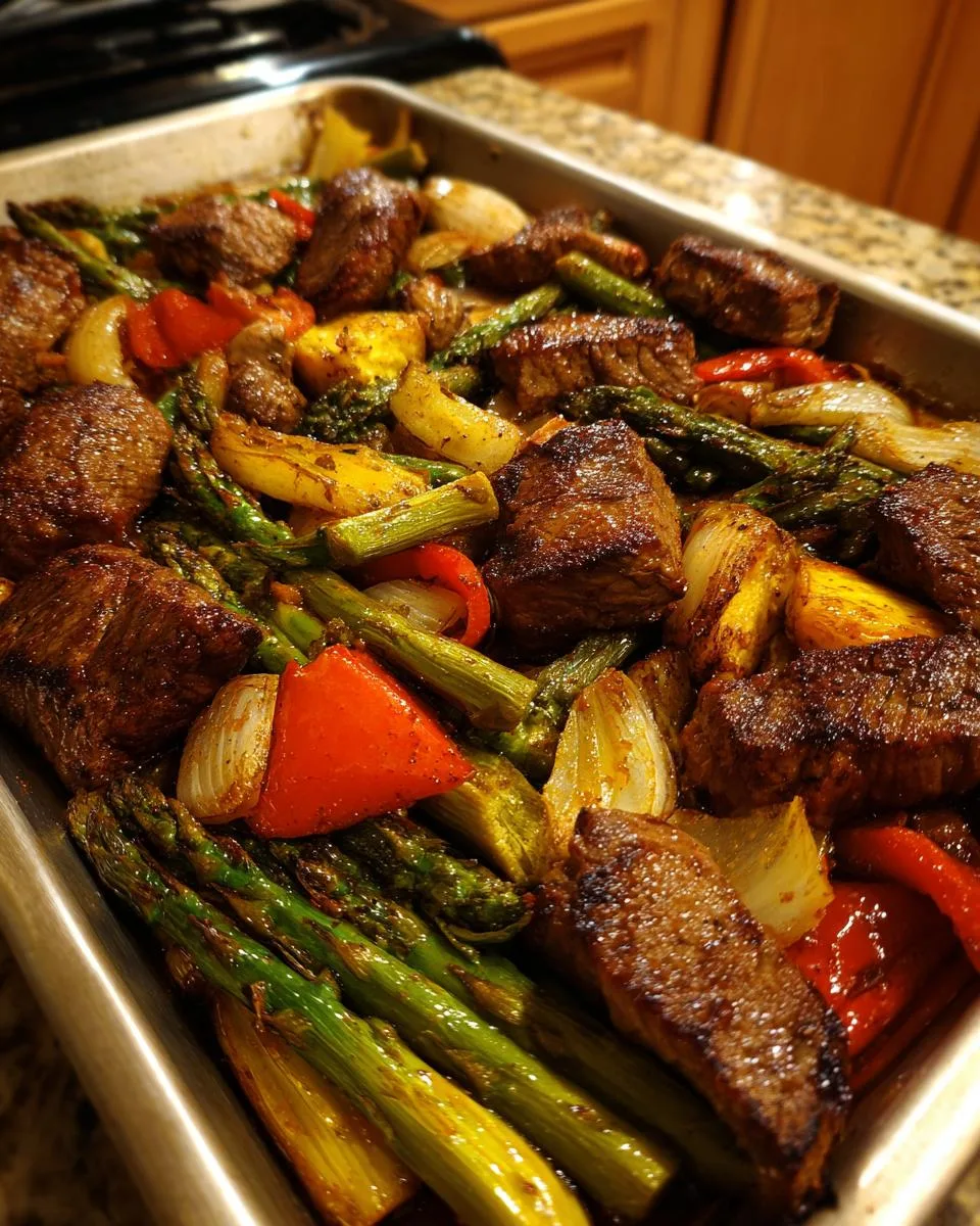 Sheet Pan Steak Recipe - detail 4