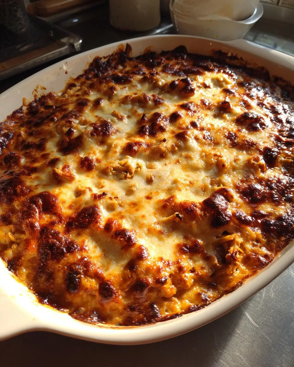 Shredded Barbecue Chicken Casserole - detail 1