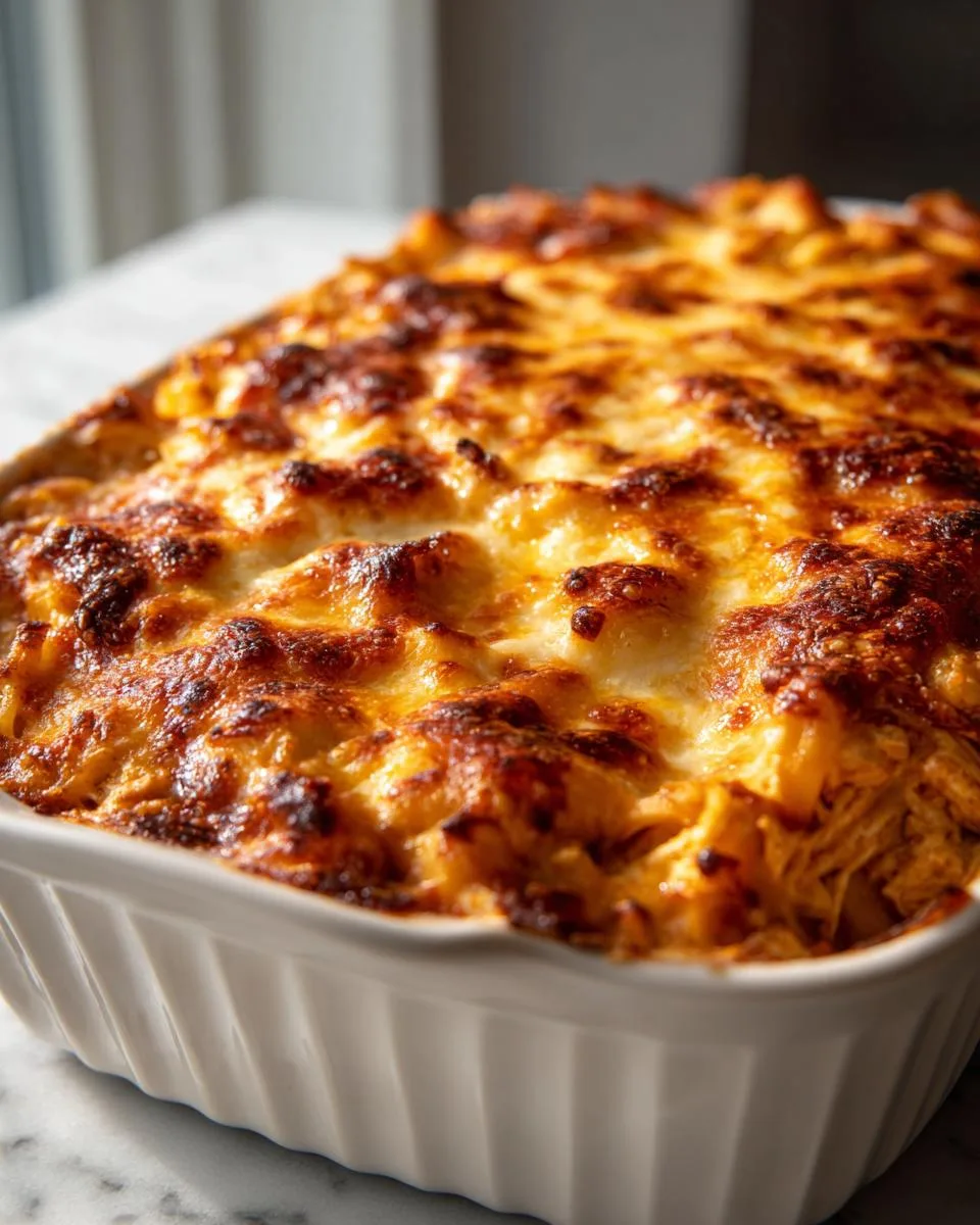 Shredded Barbecue Chicken Casserole - detail 3