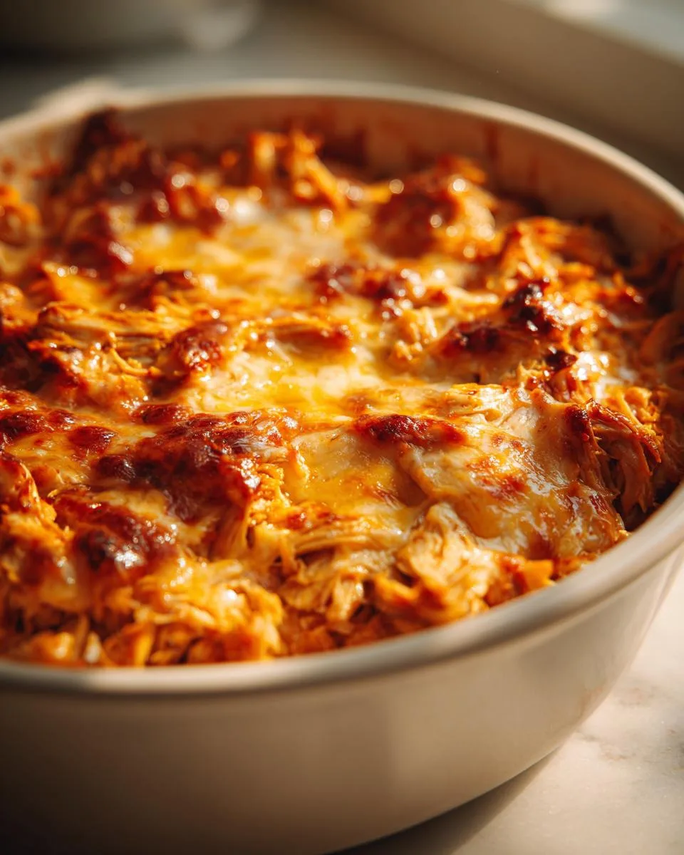 Shredded Barbecue Chicken Casserole - detail 4