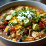 Slow Cooker Chicken Tortilla Soup