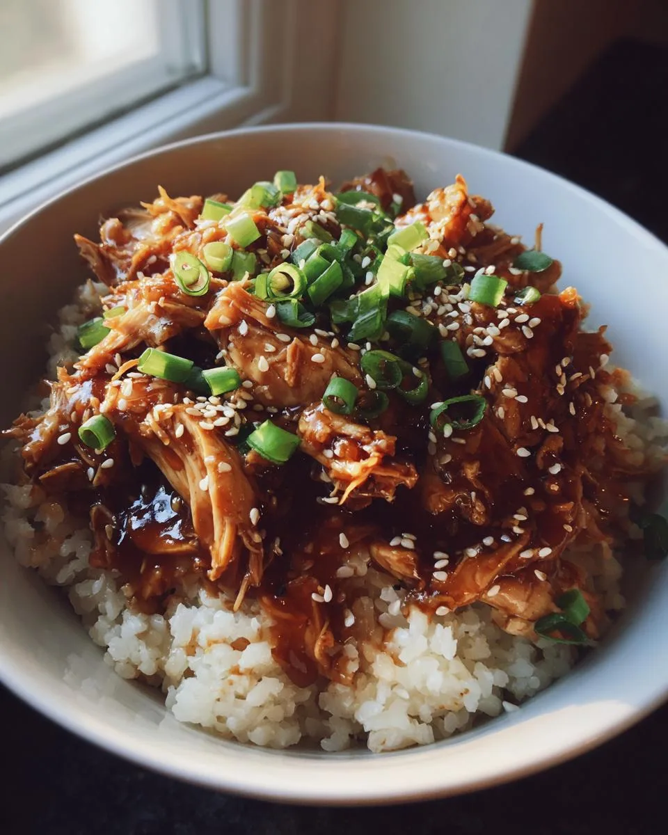 Slow Cooker Honey Garlic Chicken - detail 1
