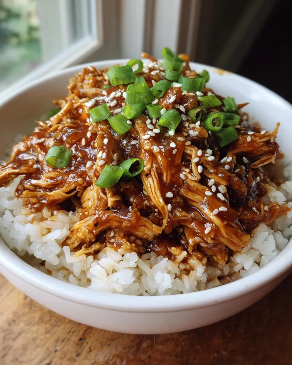 Slow Cooker Honey Garlic Chicken - detail 2