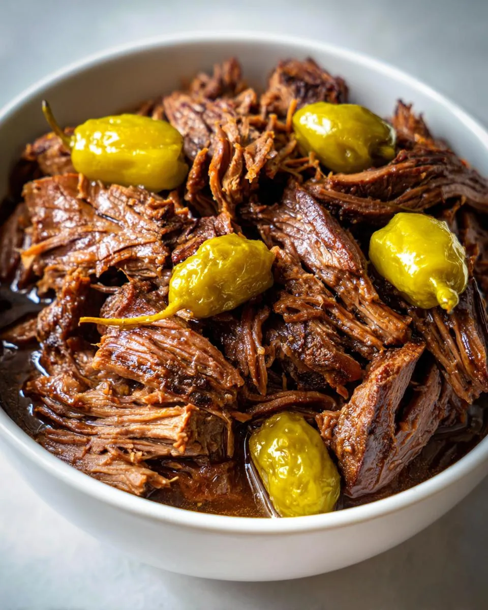 Slow Cooker Mississippi Pot Roast - detail 2