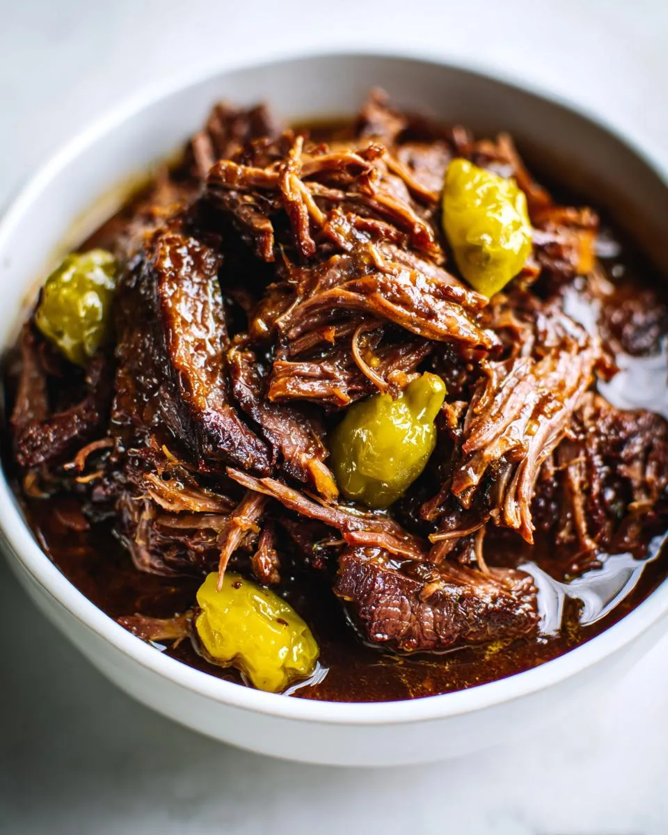 Slow Cooker Mississippi Pot Roast - detail 4