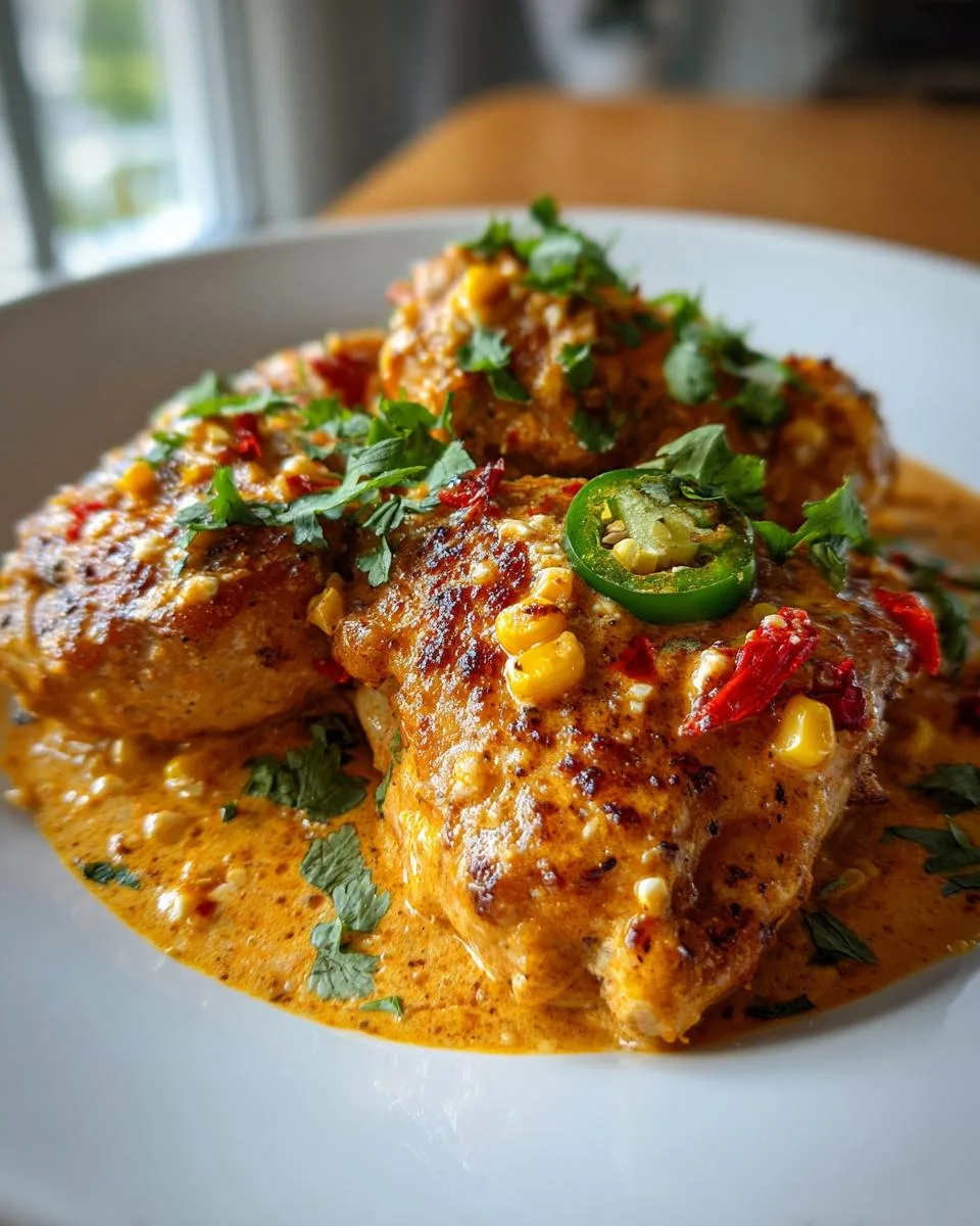 Slow Cooker Street Corn Chicken - detail 1