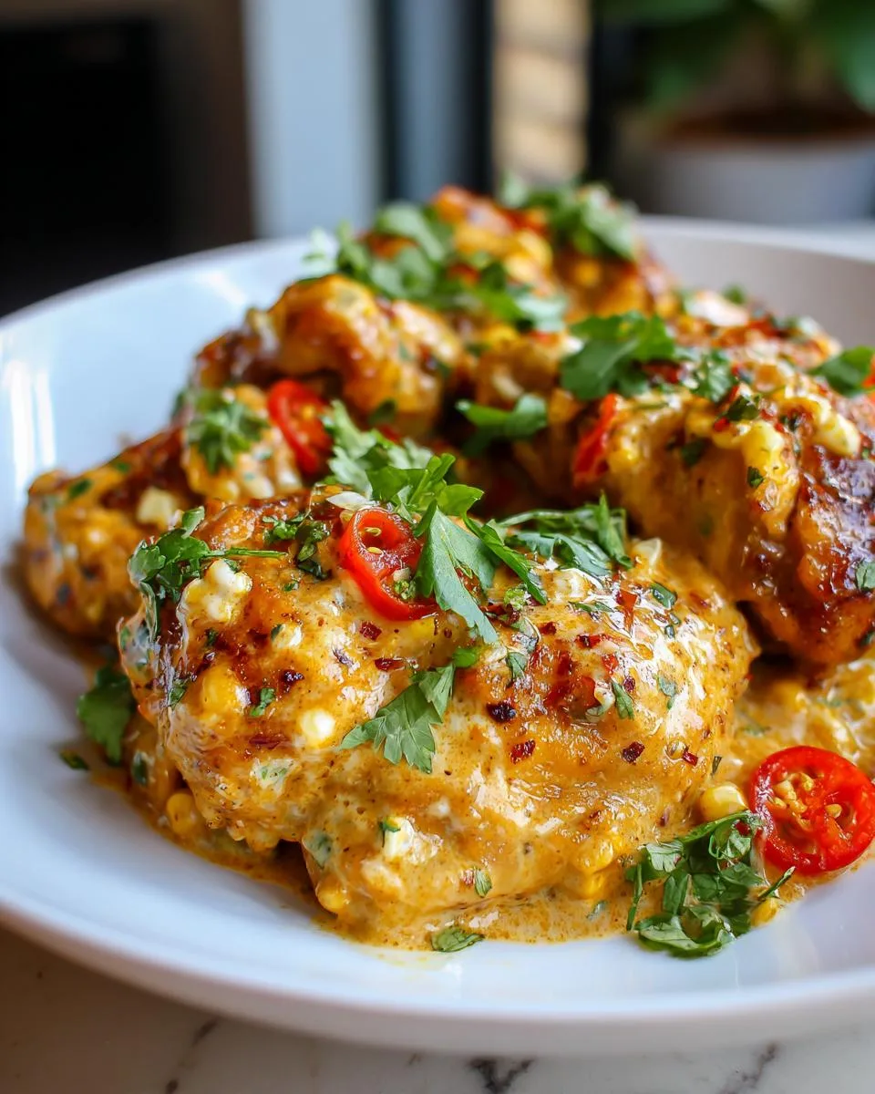 Slow Cooker Street Corn Chicken - detail 3