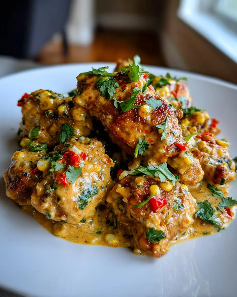 Slow Cooker Street Corn Chicken - detail 5