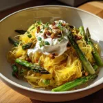 Spaghetti Squash With Asparagus And Thyme