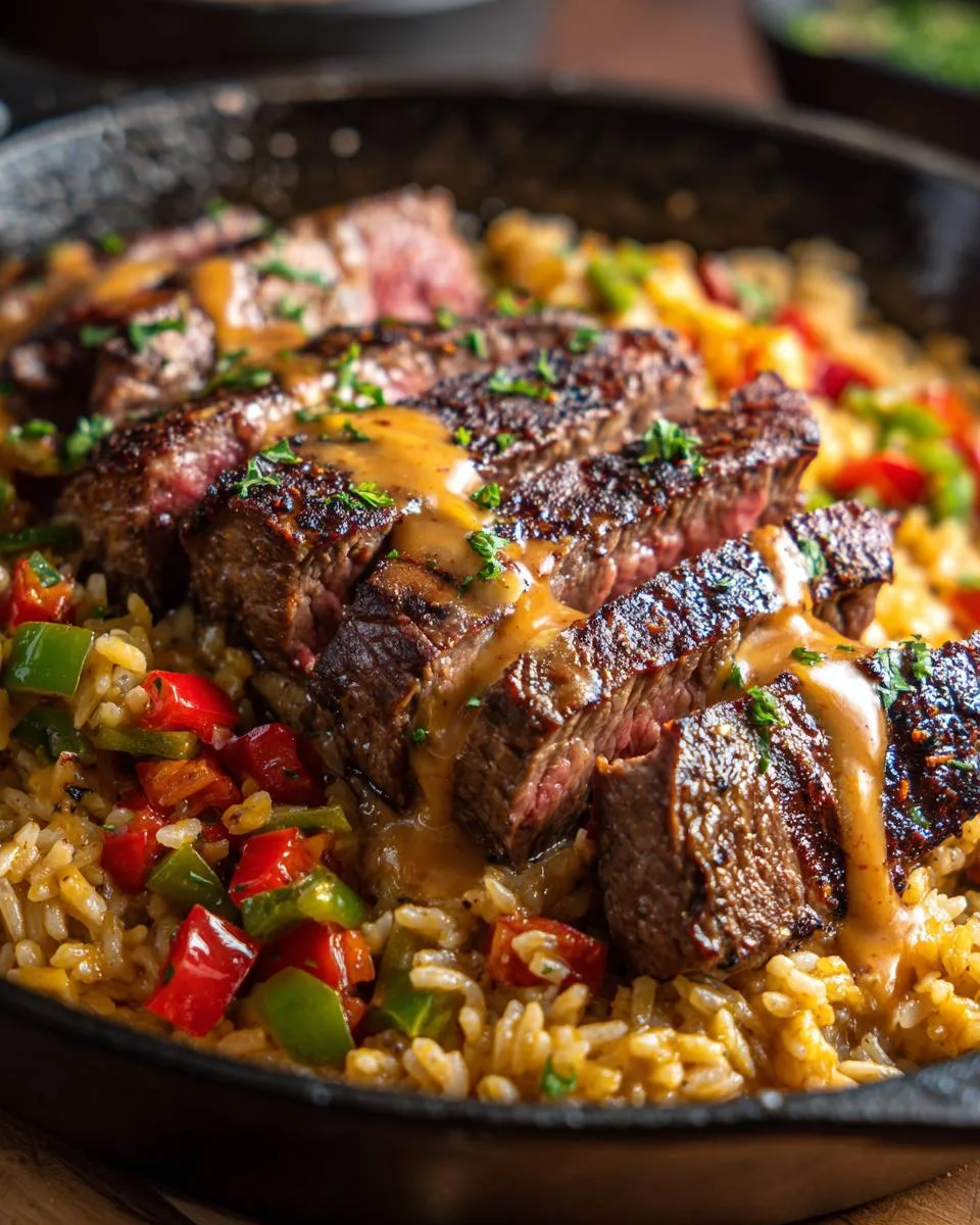 Steak and Queso Rice - detail 1