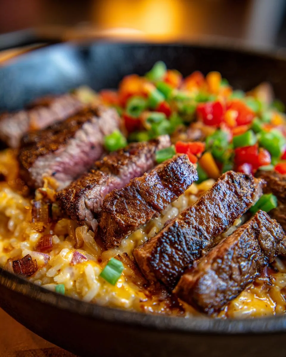 Steak and Queso Rice - detail 2