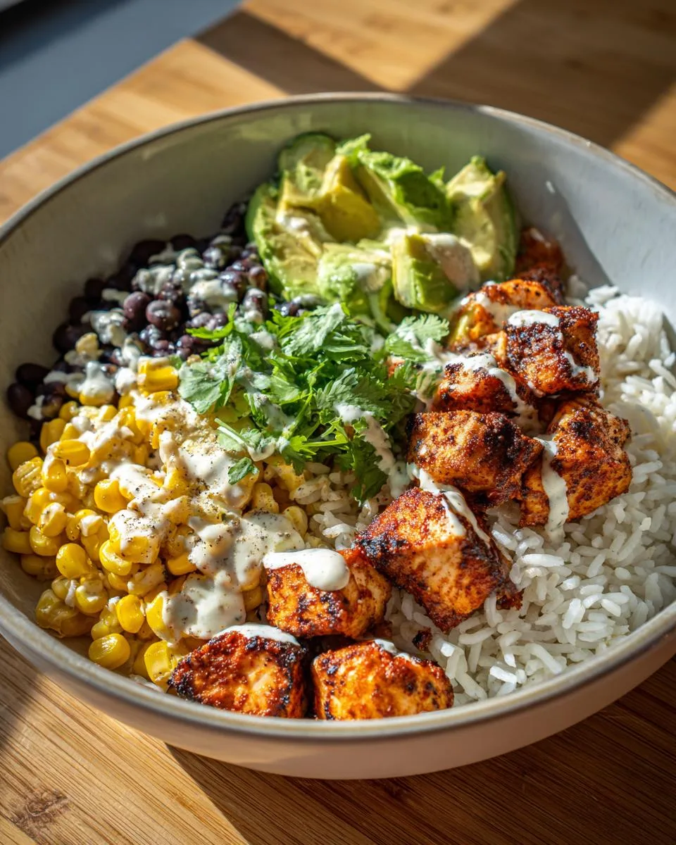 Street Corn Chicken Rice - detail 2