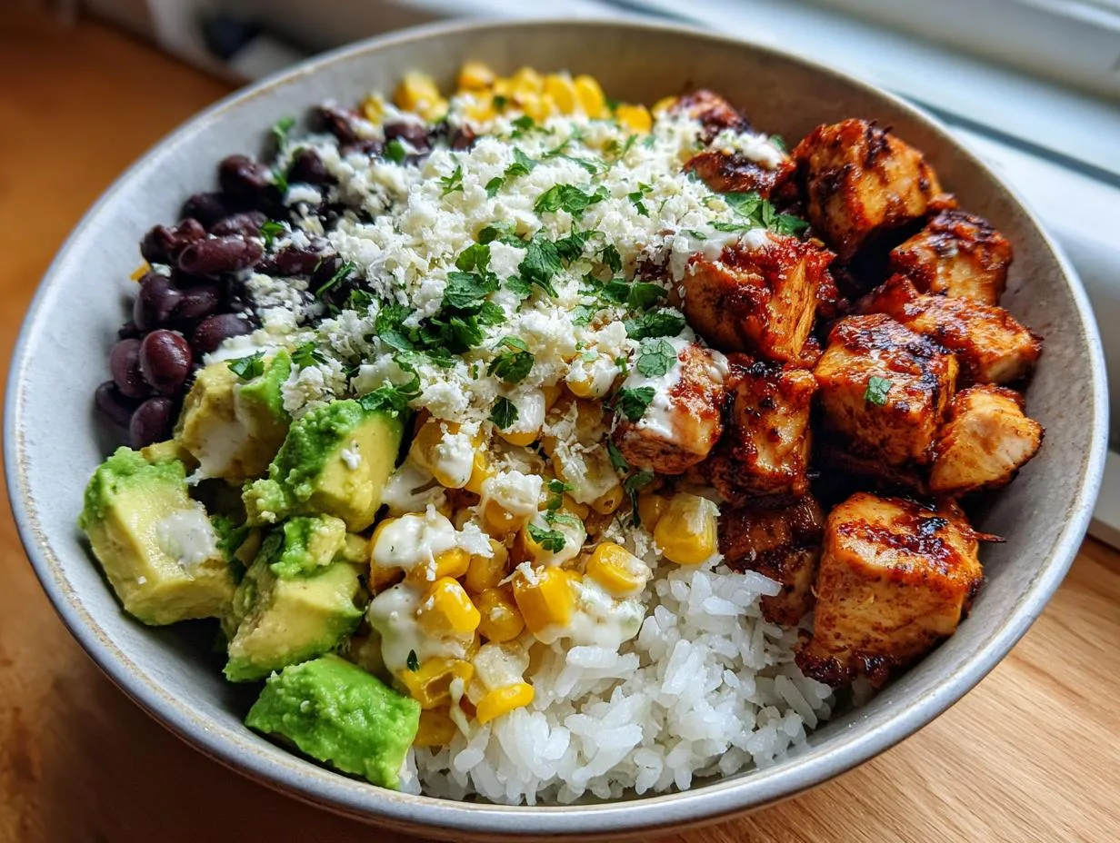 Luscious Street Corn Chicken Rice Recipe in 45 Minutes