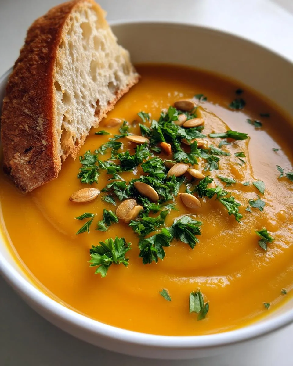 The Ultimate Butternut Squash Soup - detail 2
