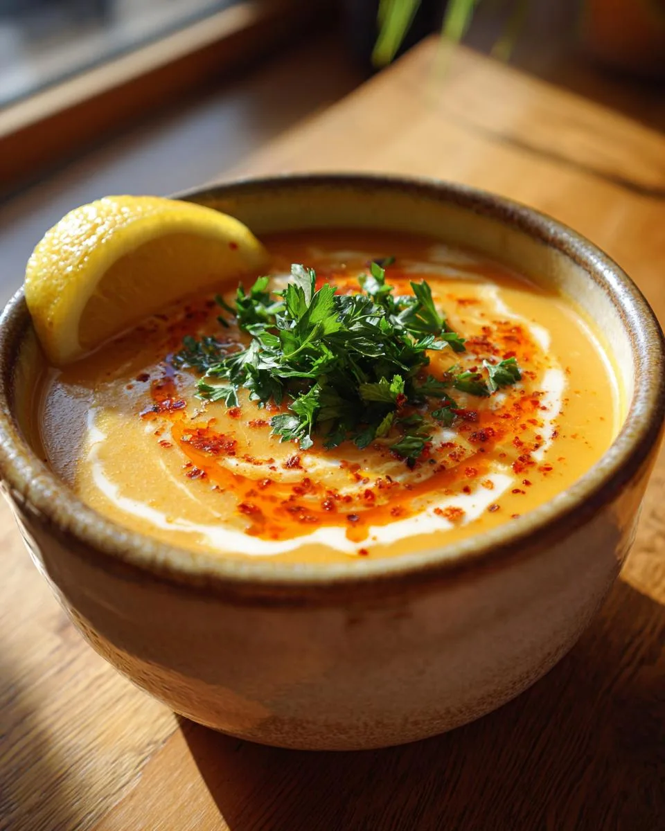 Turkish Lentil Soup - detail 1