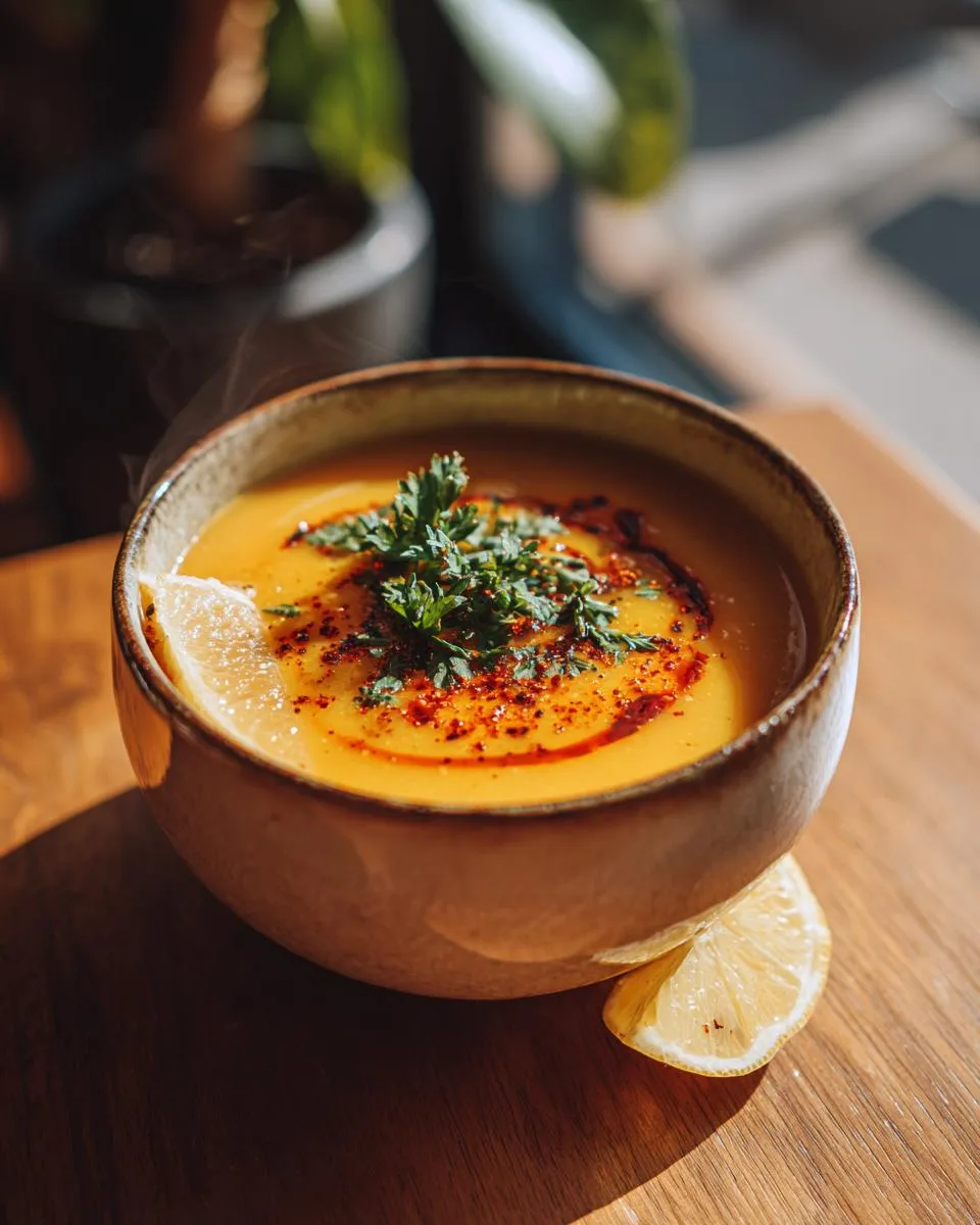 Turkish Lentil Soup - detail 2