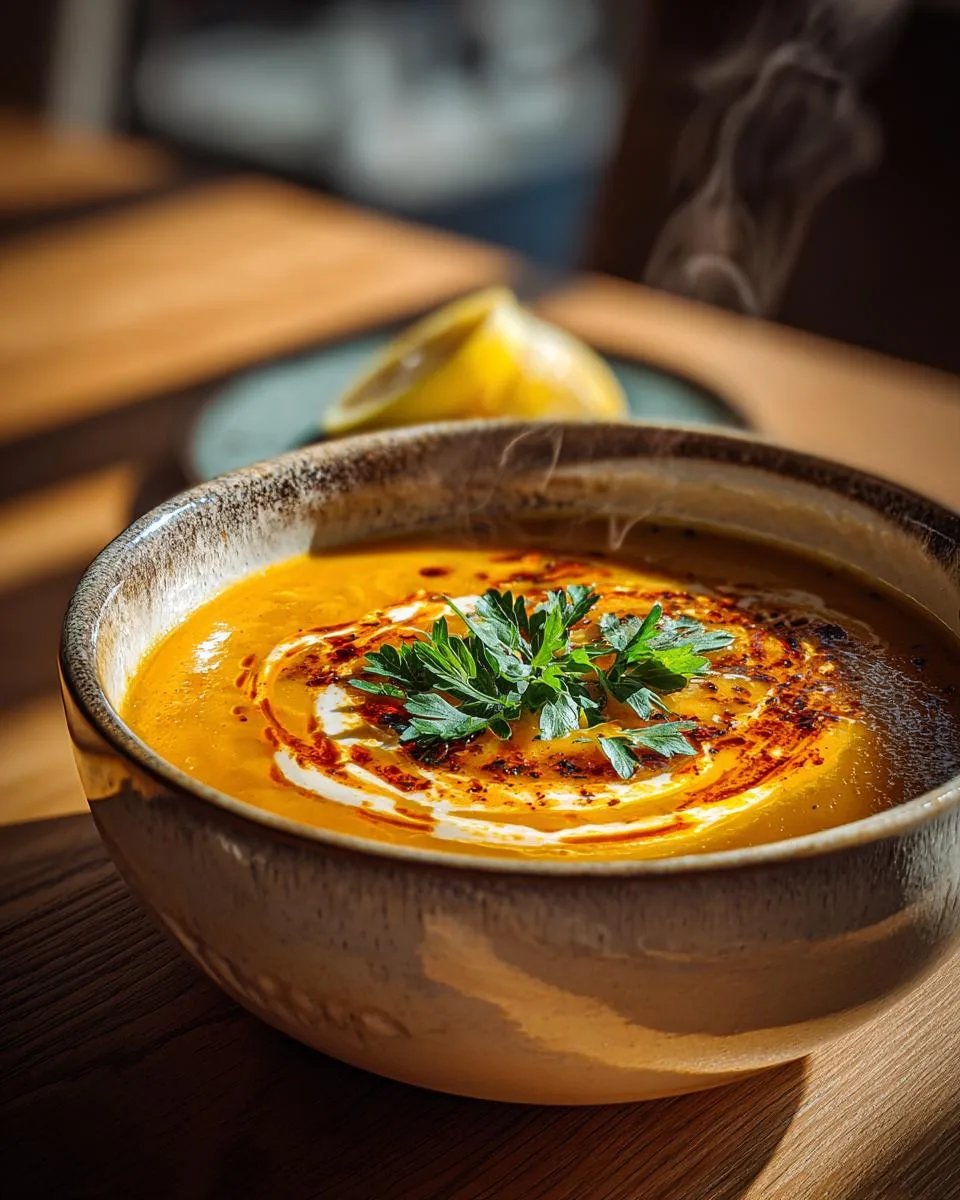 Turkish Lentil Soup - detail 3
