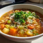 Vegetable Orzo Soup