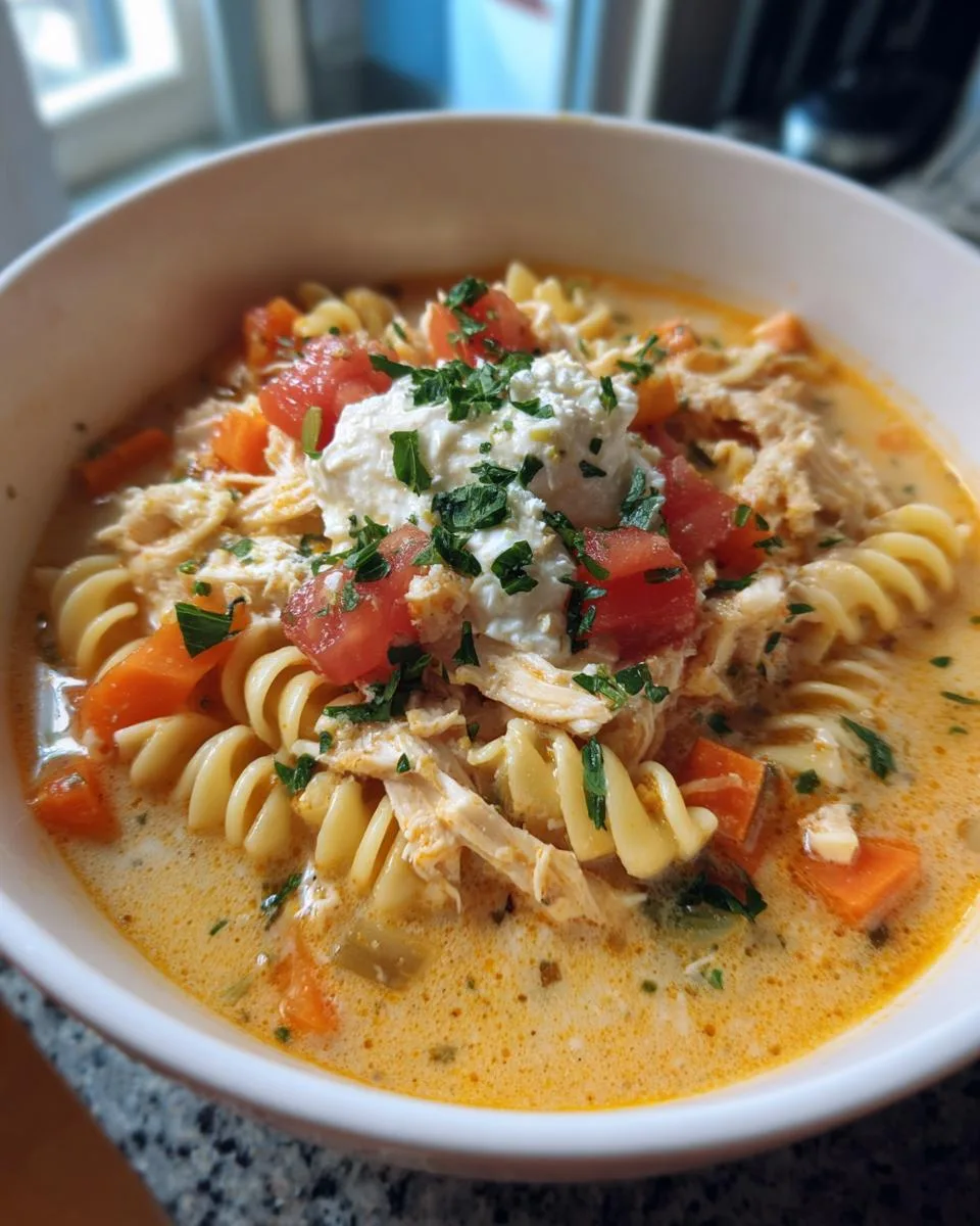 White Chicken Lasagna Soup - detail 5