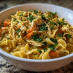 creamy chicken noodle soup