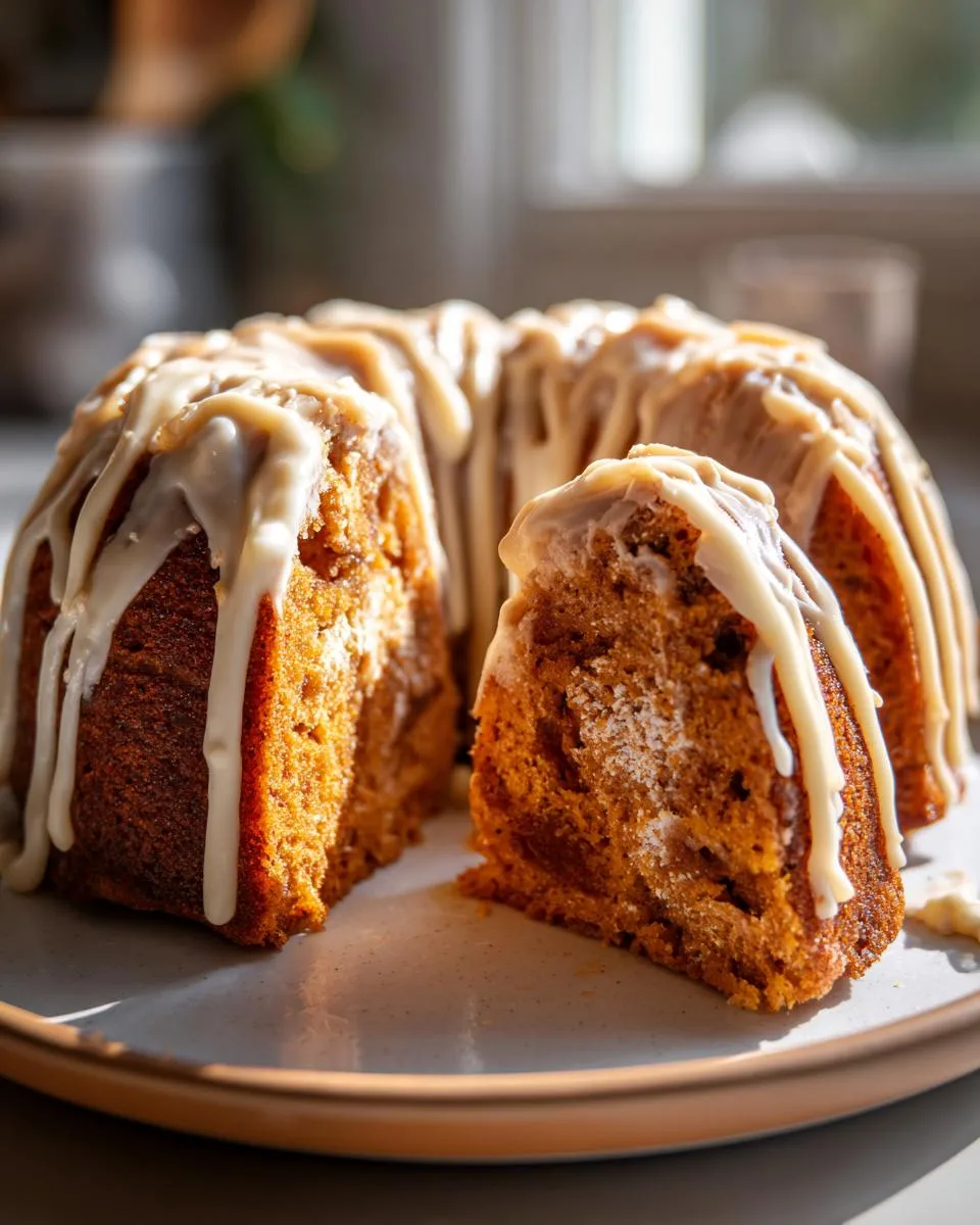 pumpkin bundt cake - detail 4