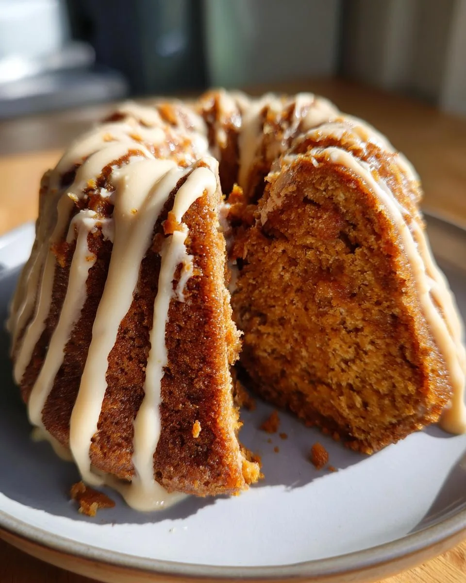 pumpkin bundt cake - detail 5