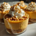 pumpkin cheesecake cups