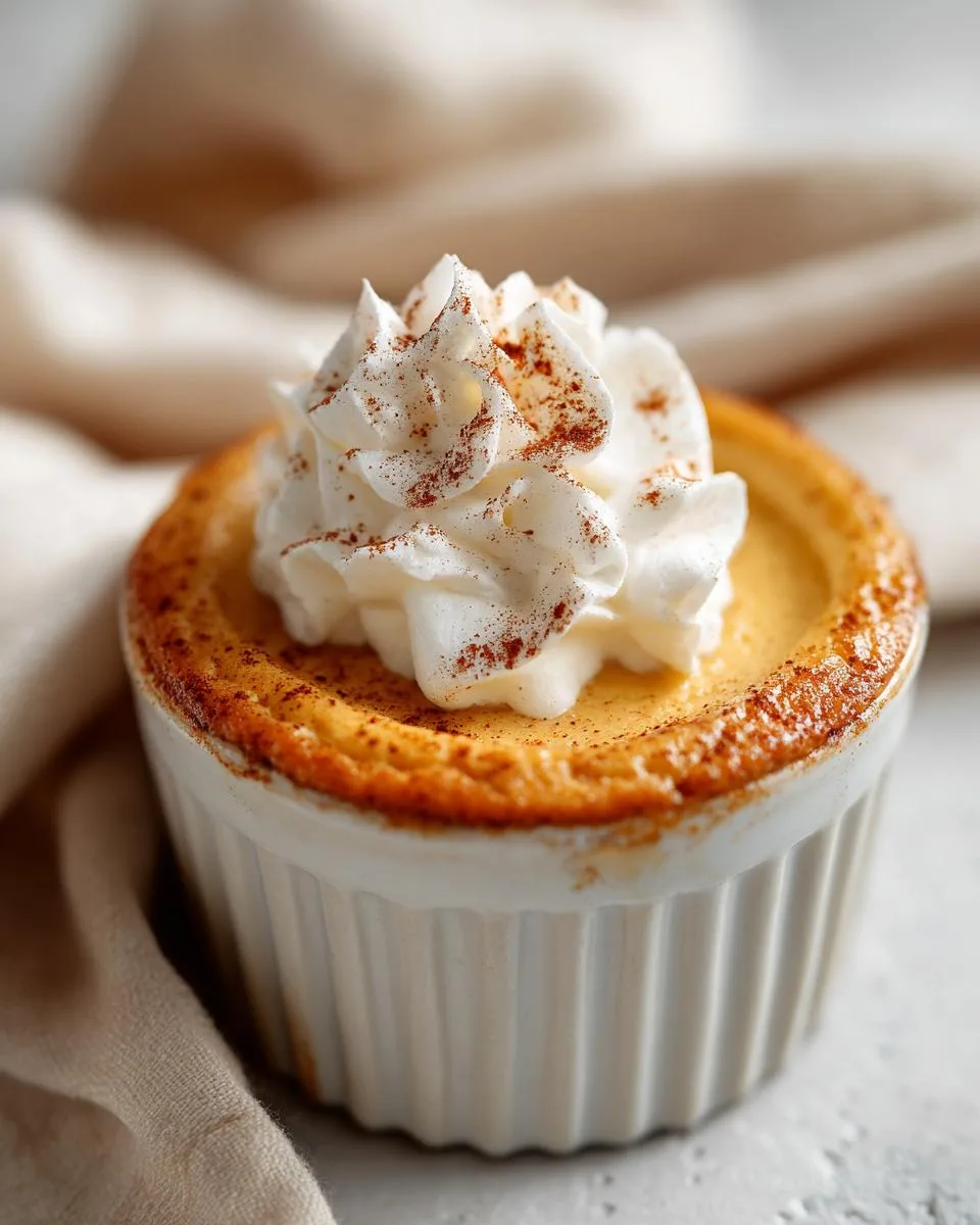 pumpkin cheesecake mousse - detail 2