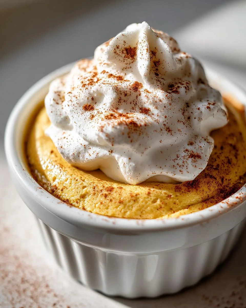 pumpkin cheesecake mousse - detail 3