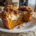 pumpkin cheesecake muffins