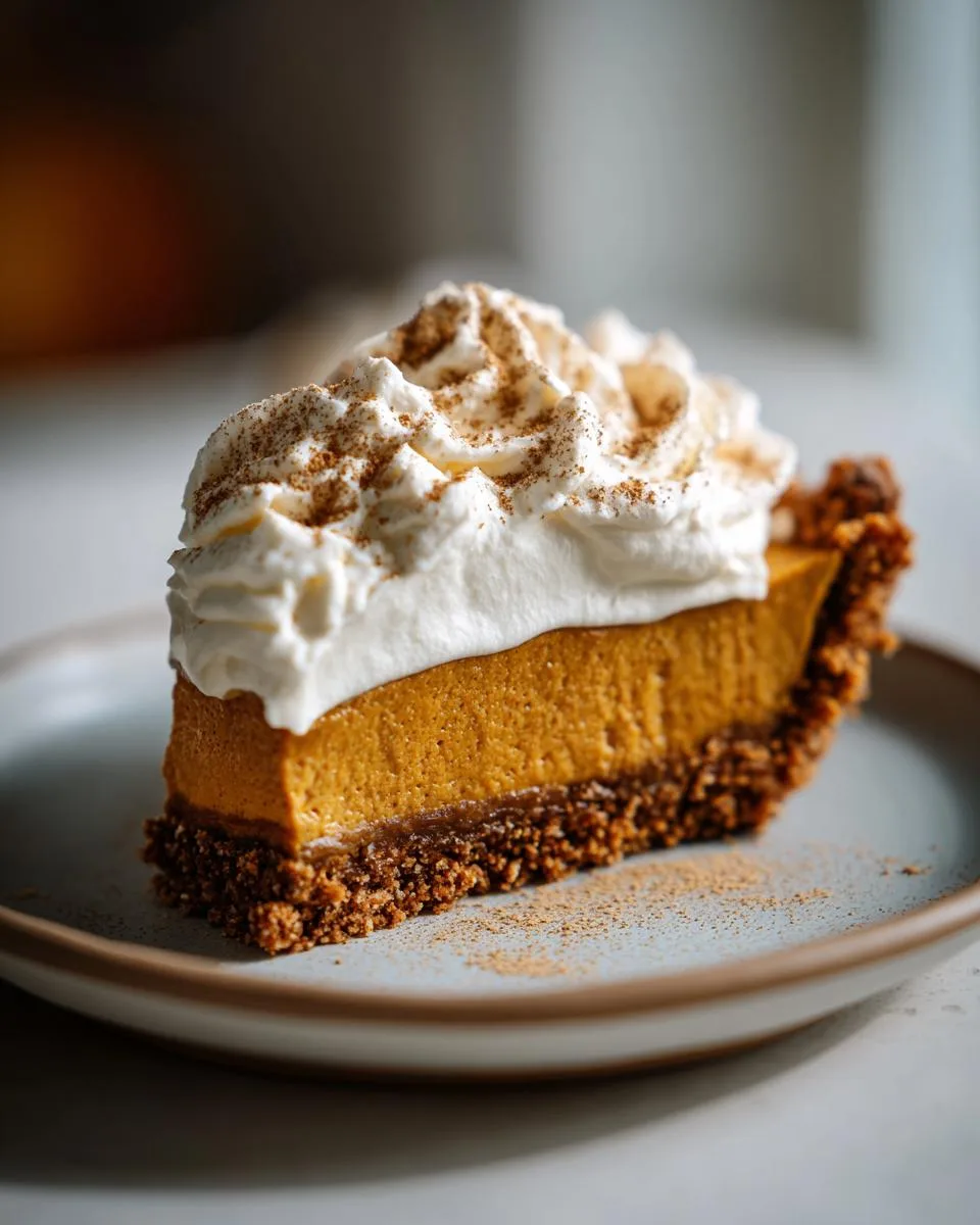 pumpkin cream pie - detail 2