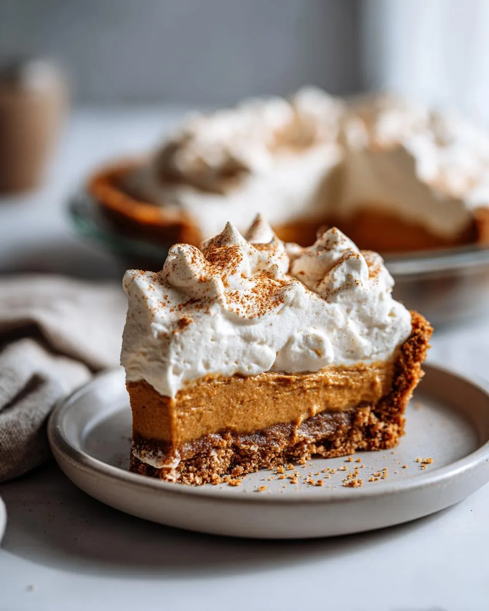 pumpkin cream pie - detail 3