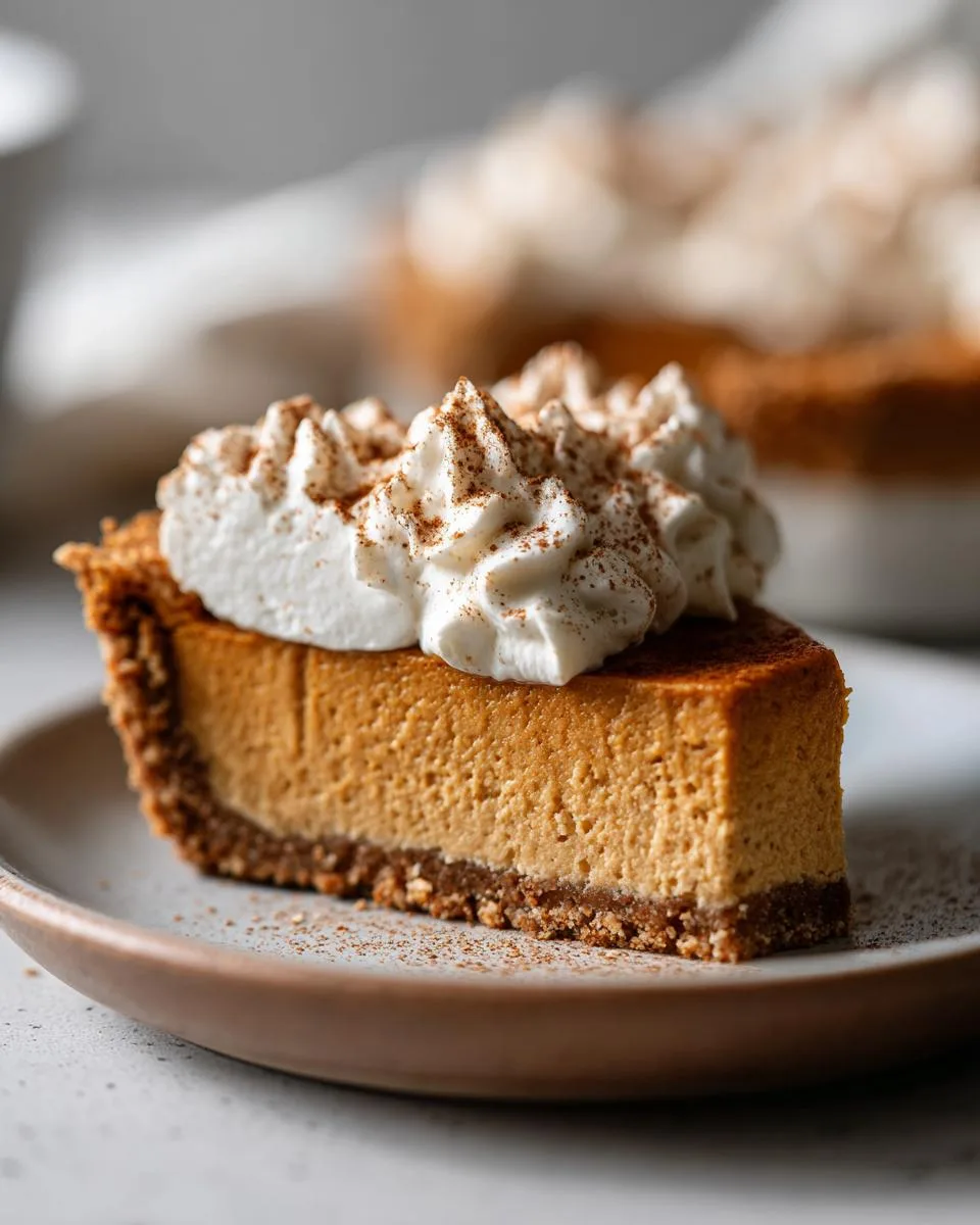 pumpkin cream pie - detail 4