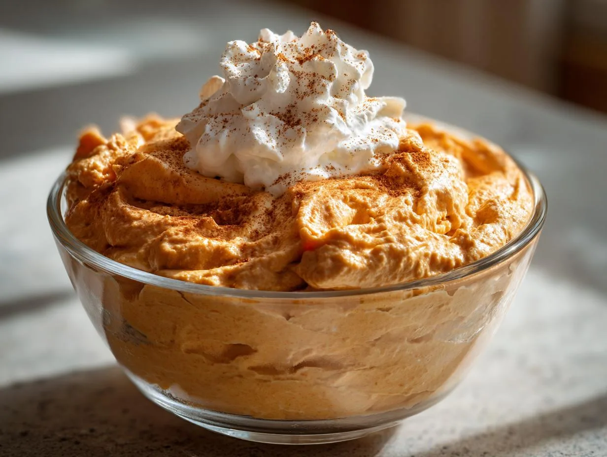 Creamy 10-Minute Pumpkin Fluff Recipe That’s Magically Light