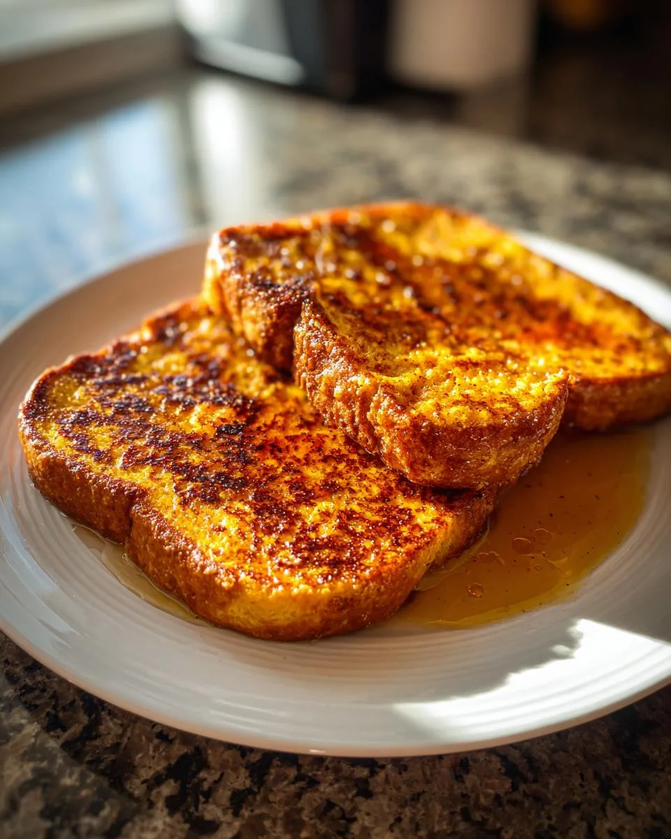 pumpkin french toast breakfast - detail 4