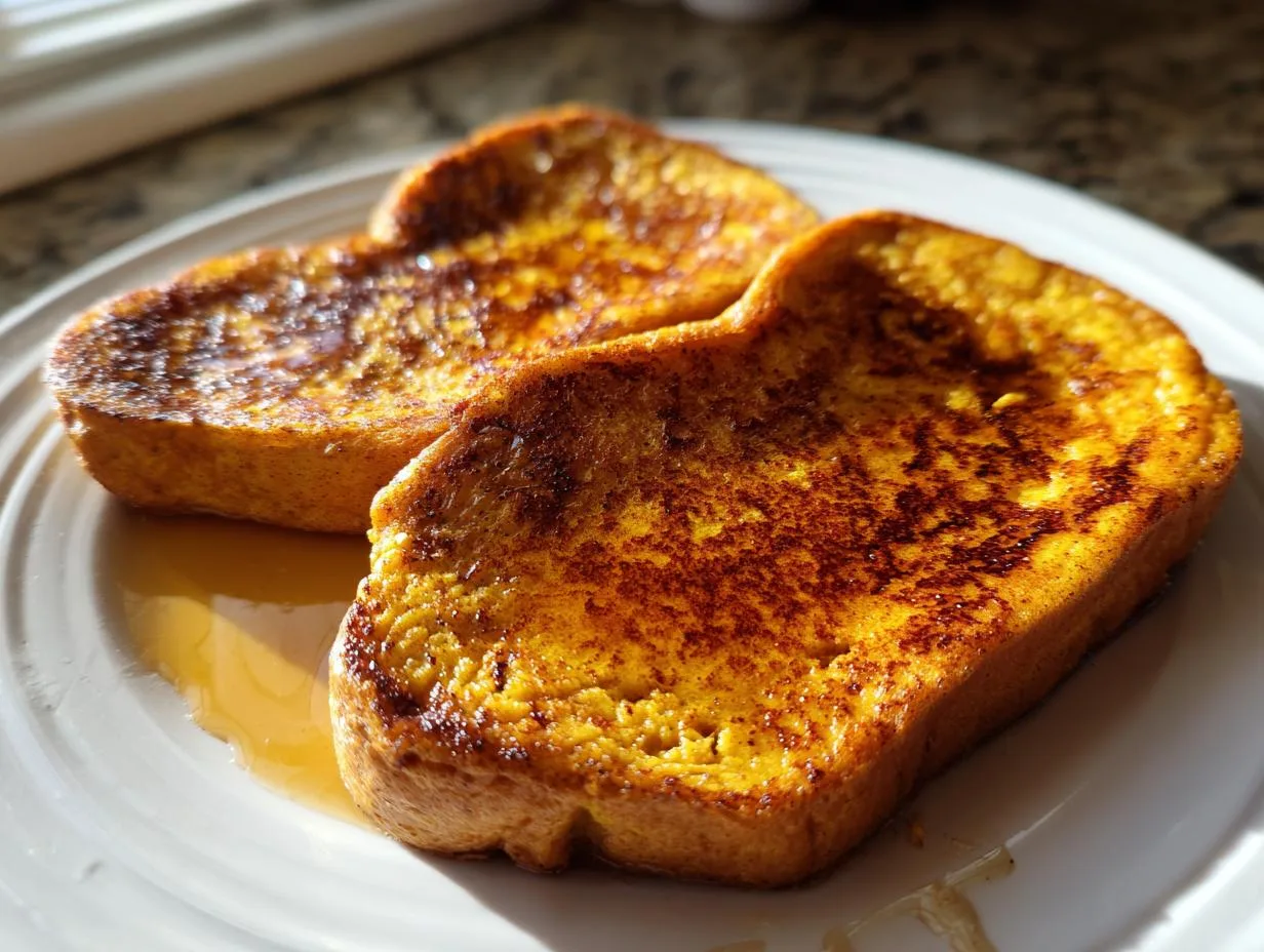 Irresistible Pumpkin French Toast Breakfast in 30 Minutes